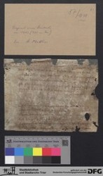 Herausgetrenntes Fragment 1r