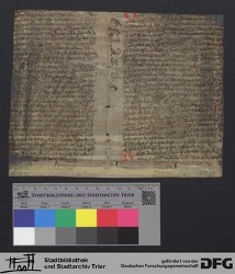 Herausgetrenntes Fragment 1v