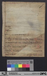 Herausgetrenntes Fragment 3r