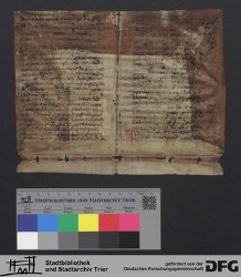 Herausgetrenntes Fragment 2v