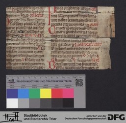 Herausgetrenntes Fragment IIIr