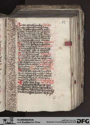 Fragment zwischen Blatt 72v und Blatt 73r