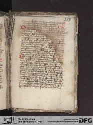 Fragment zwischen Blatt 258v und Blatt 259r