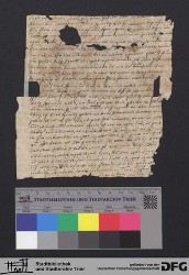 Herausgetrenntes Fragment XVv