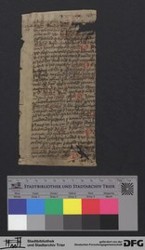 Herausgetrenntes Fragment IIIr