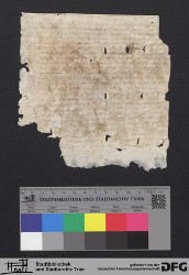 Herausgelöstes Fragment XXVIIv