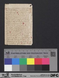 Herausgelöstes Fragment XXIr