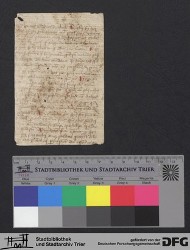 Herausgelöstes Fragment XXIv