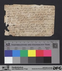 Herausgetrenntes Fragment