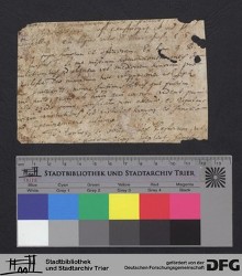 Herausgetrenntes Fragment