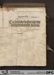 Vorblatt IIr mit Fragment