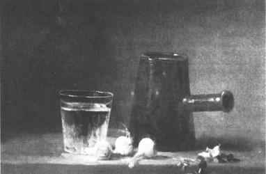 Chardin_Verre d'eau et cafetière