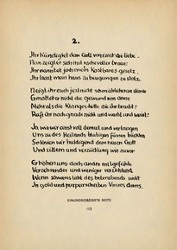 Die Lieder von Traum und Tod: Ein Knabe der mir von Herbst und Abend sang: 2, Einundsiebzigste Seite (GAW 5, S. 113)