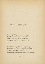 Die Seele des Weines (GAW 13/14, S. 242)