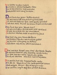 Stefan George: Das Jahr der Seele. Faksimile der Handschrift, S. 34.