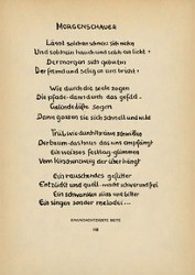Die Lieder von Traum und Tod: Morgenschauer, Einundachzigste Seite (GAW 5, S. 118)