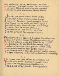 Stefan George: Das Jahr der Seele. Faksimile der Handschrift, S. 31.