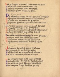 Stefan George: Das Jahr der Seele. Faksimile der Handschrift, S. 37.