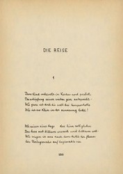Die Reise (GAW 13/14, S. 250)