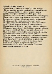 Erstausgabe · 12. Seite · Abschnitt · Zweifarbig ⋼ (Natürl. Grösse) (GAW 10/11, S. 226)