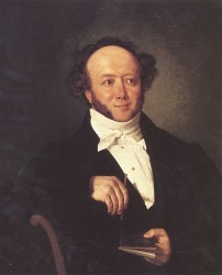 Jeremias Gotthelf (Gemälde von Johann Friedrich Dietler, 1844)