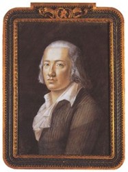 Friedrich Hölderlin (Pastell von Franz Karl Hiemer, 1792)
