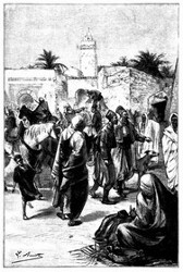 Die Spahis verteilten sich in verschiedene arabische Häuser. (S. 79.)