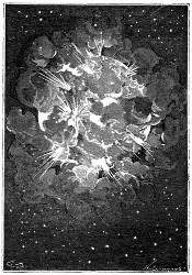 Feuerspeiende Mondvulkane. (S. 158.)