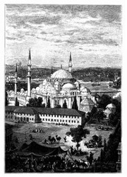 Die Moschee Mahmud in Constantinopel. (S. 6.)