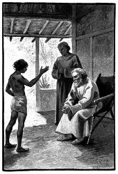 Der Missionär hatte dem jungen Indianer... (S. 375.)