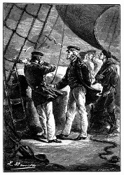 »Ein eigenthümliches Schiff!« bemerkte der Capitän Todros. (S. 164.)