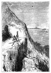 Vom Gipfel des Stromboli. (S. 237.)