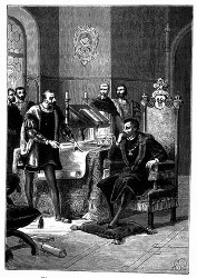 Pizarro empfangen durch Karl V. (S. 340.)