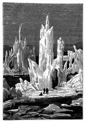 Eisberge Grönlands. (S. 413.)