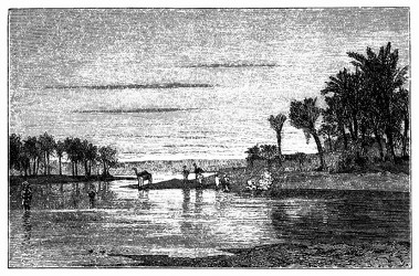 An der Mündung des Oued Melah. (S. 70.)