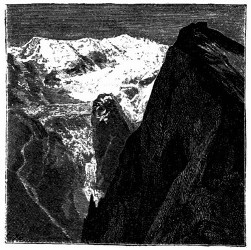 Der Gipfel des Mont Blanc. (S. 253.)