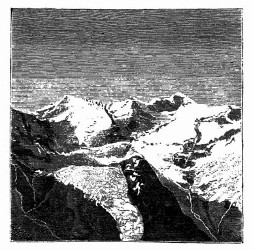 Gipfel des Mont-Blanc. (S. 272.)